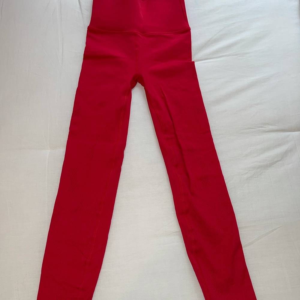 Fabletics red leggings